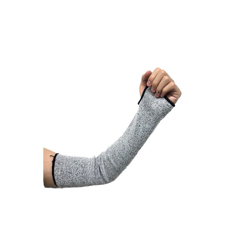 Cut Resistant Sleeves - EN 388 Level 5 HPPE/Spandex Hybrid Anti-Slip Arm Guards