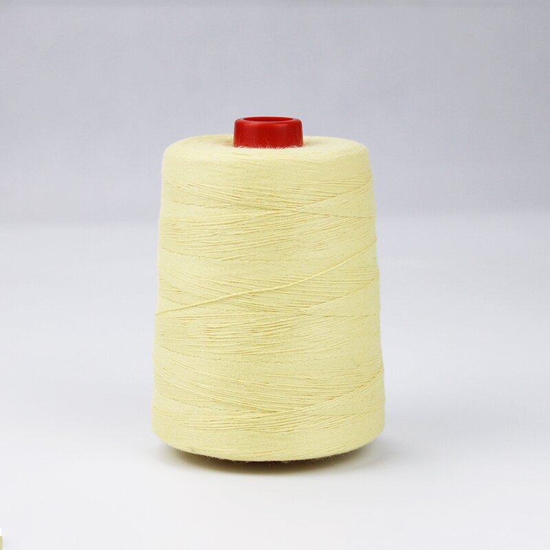 Aramid Sewing Thread - Black Yellow Customized FR Para for Fire Resistance Glove