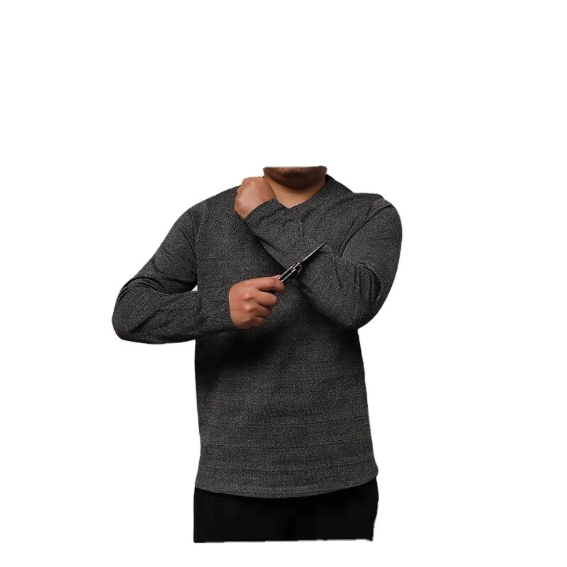 Safety Cut Resistant Clothing - High Quality Industrial ANSI A7 Short Sleeve HPPE