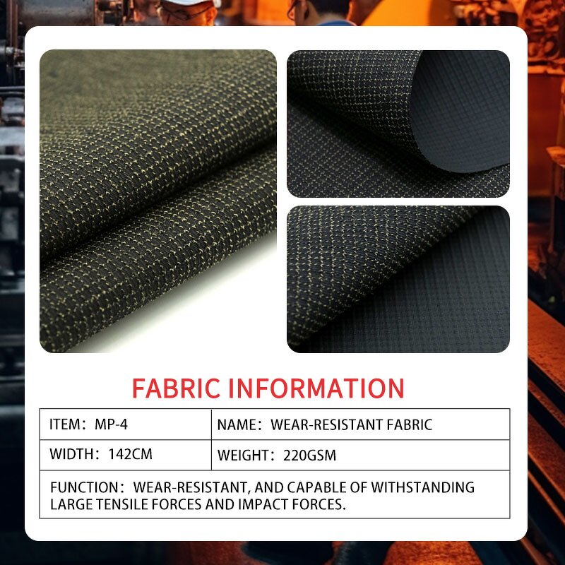 Abrasion Resistant Fabric - High Strength Para Aramid Nylon/Polyester PU Coated
