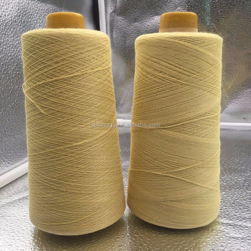 Para Aramid Yarns - Yarn Count 5s-60s Covering with Steel Wire for Gloves