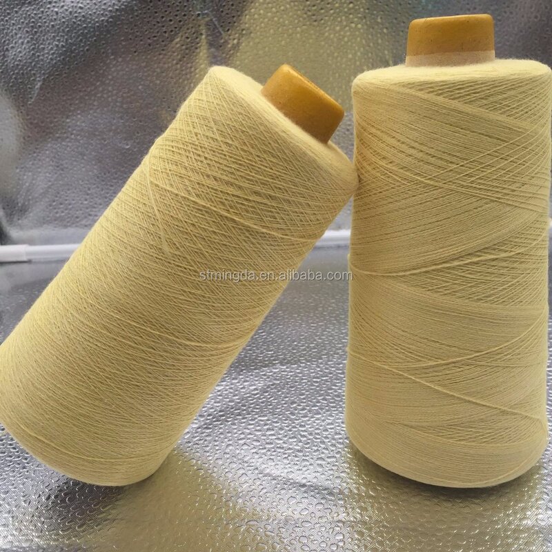 Para Aramid Yarns - Yarn Count 5s-60s Covering with Steel Wire for Gloves