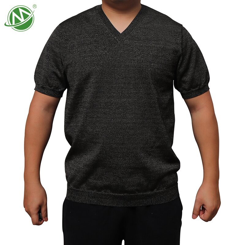 T-Shirt Manufacturer - OEM UHMWPE Short Sleeve V Neck Men Special Wholesale