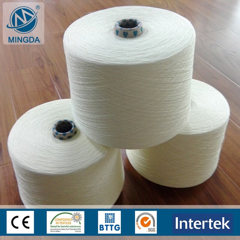 Knitting Yarn - 50% Cotton 50% Modacrylic for Flame Retardant Fabric