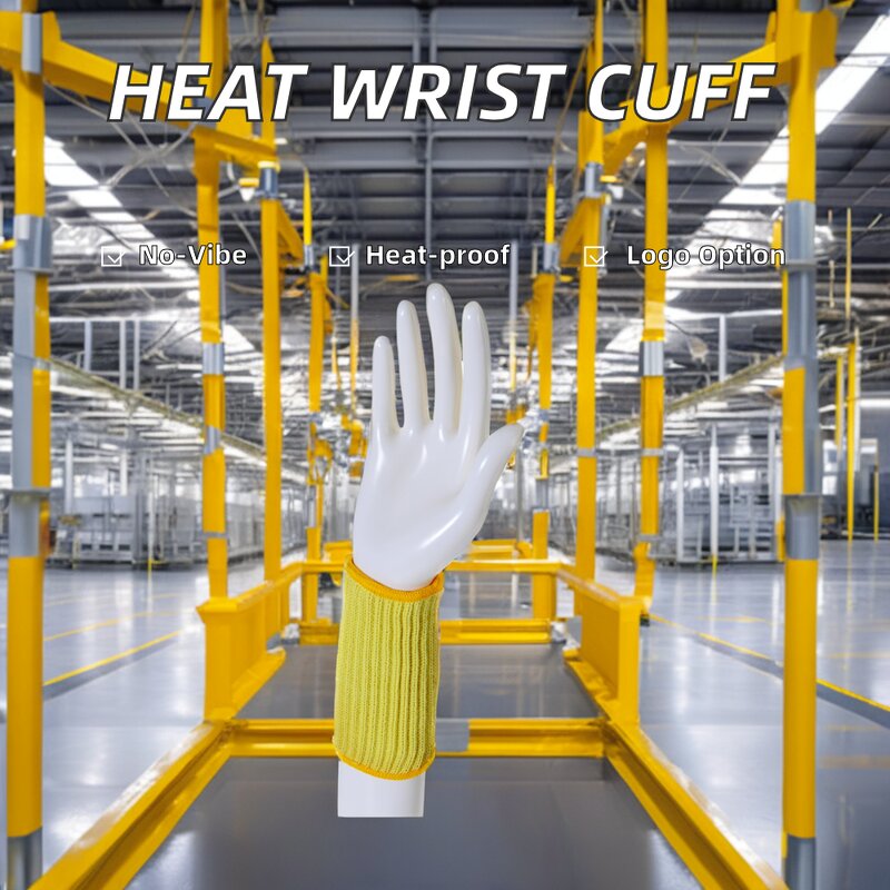 Protective Sleeve - Kevlar Aramid Wrist Cuff Cut Flame Water Resistant Non-Slip