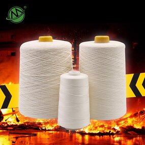 Meta-Aramid Sewing Thread - 1000°C Flame Retardant Dyed for Firefighter Gear Stitching