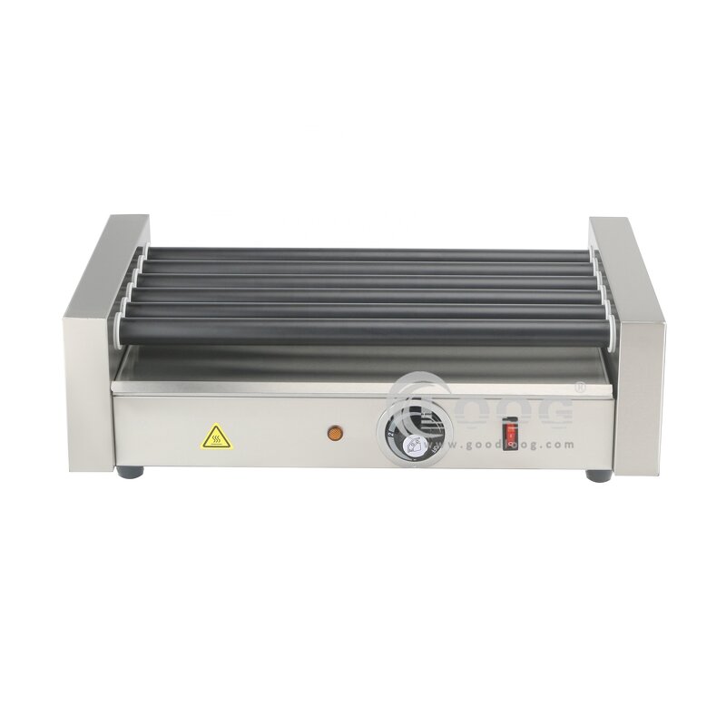 Hot Dog Roller Machine - Commercial Kitchen Equipment Electric Grill Stainless Steel