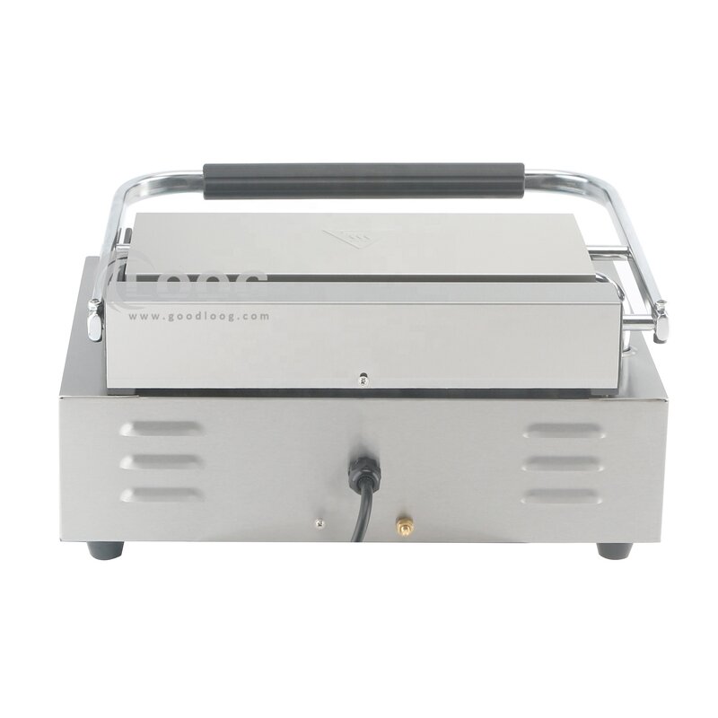 Sandwich Panini Press Grill - Hot Selling Grooved Commercial Electric Contact