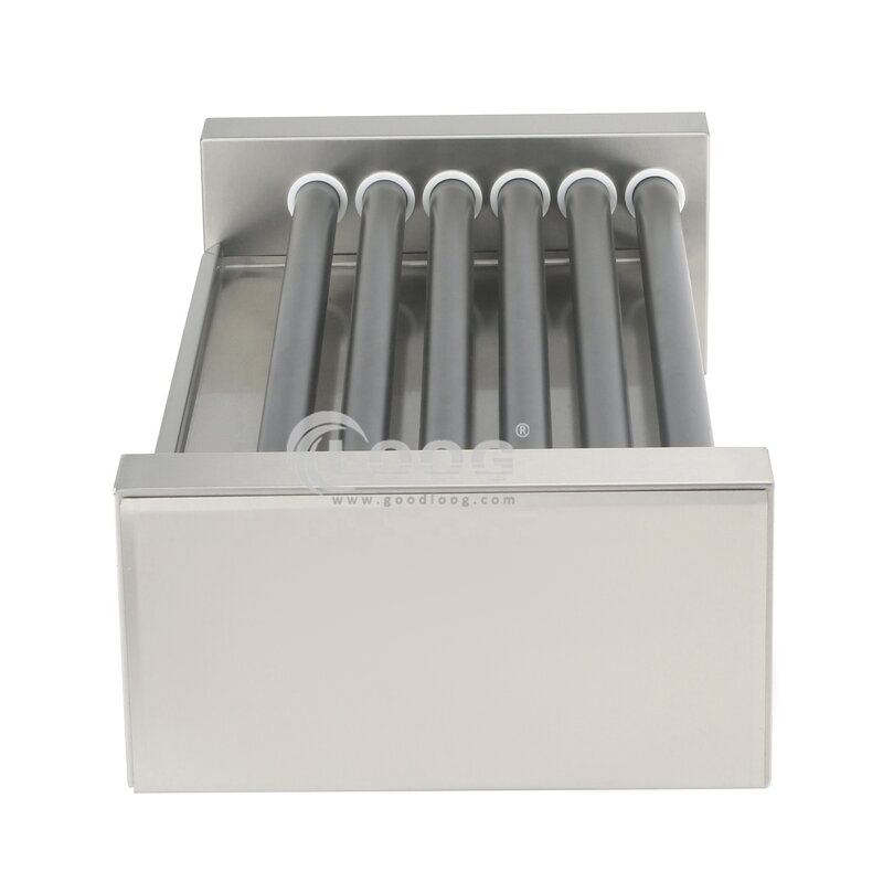 Hot Dog Roller Machine - Commercial Kitchen Equipment Electric Grill Stainless Steel