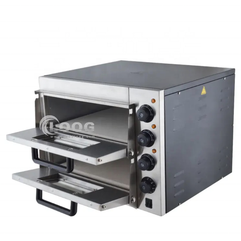 Countertop Pizza Oven - Electric Double for Restaurant Commercial Outdoor Household RV