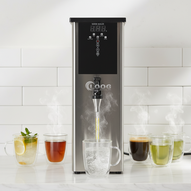 Water Boiler - 10L Drinking Water Electric Heater Commercial Step-Heating Dispenser