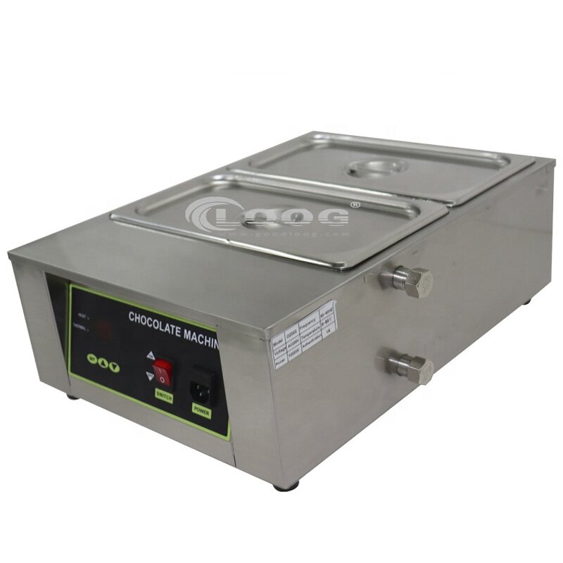 Chocolate Melter - Hot Selling Electric Commercial Double Pots Digital Melting