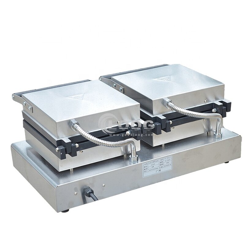 Belgian Waffle Machine - Commercial Electric Double Flip Industrial for Hotel