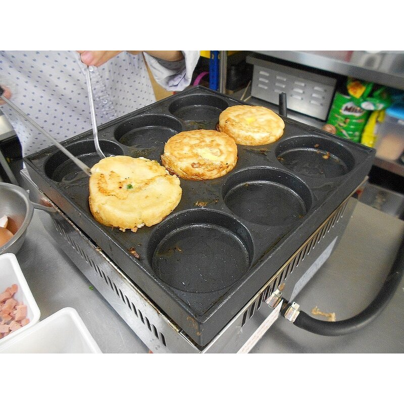 Hamburger Bread Oven - Popular Catering Kitchen Equipment Gas 16 Holes Grill