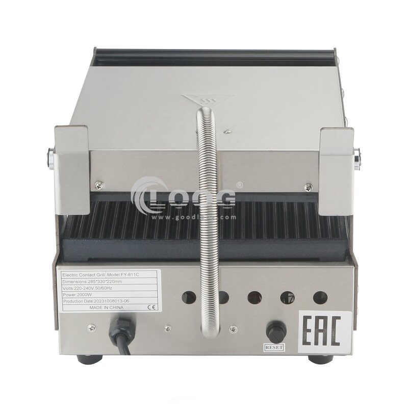 Electric Contact Grill - New Arrival Kitchen Equipment Stainless Steel Panini Press