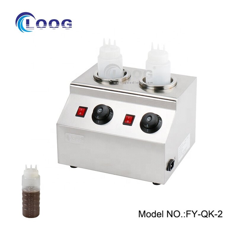 Sauce Warmer Dispenser - Electric Kitchen Equipment 2 Squeeze Hot Chocolate for Sale