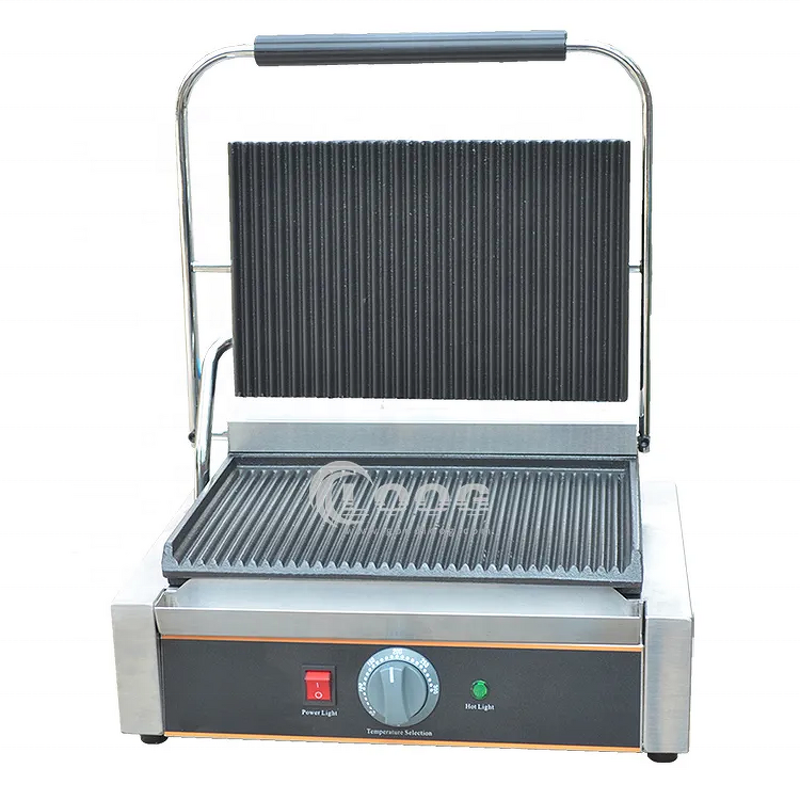 Sandwich Press Maker - Factory Price Double Contact Grill Commercial Electric