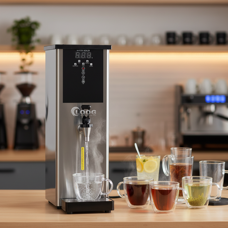 Water Boiler - 10L Drinking Water Electric Heater Commercial Step-Heating Dispenser