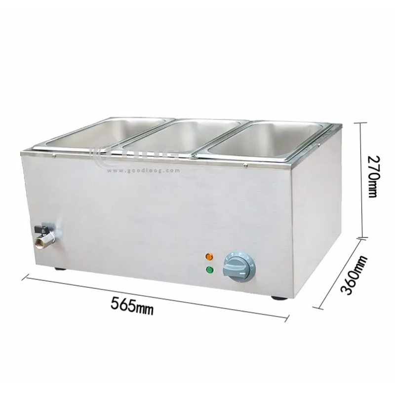 Bain Marie - Factory Professional High Quality Stainless Steel Square Food Warmer