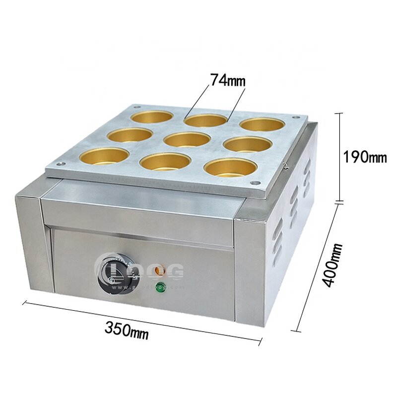 Red Bean Maker Machine - Used Stainless Steel Street Food Commercial Electric Obanyaki