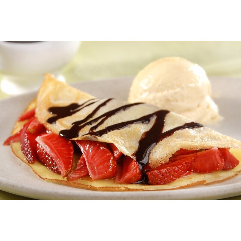 Crepe Maker - Single Plate Custom Stainless Steel Commercial Electric Round