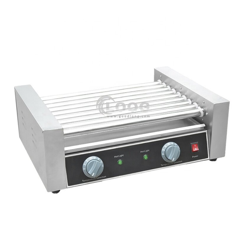 Hotdog Grill Roller Machine - Commercial Electric Sausage Roasting Maker for Sale