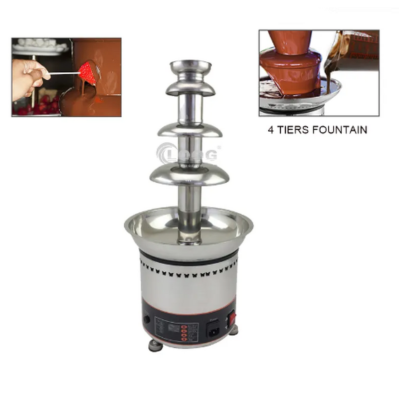 Chocolate Fountain Machine - Commercial Hotel Equipment Electric Fondue High Quality