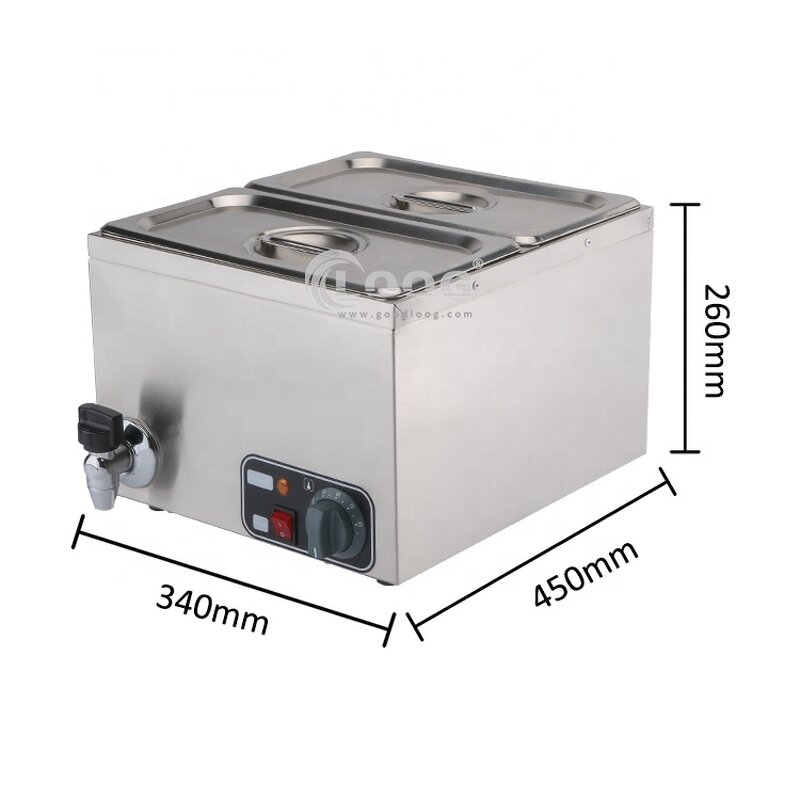 Chocolate Melting Machine - Fast Food High Quality Double Pot Water Heating Melts