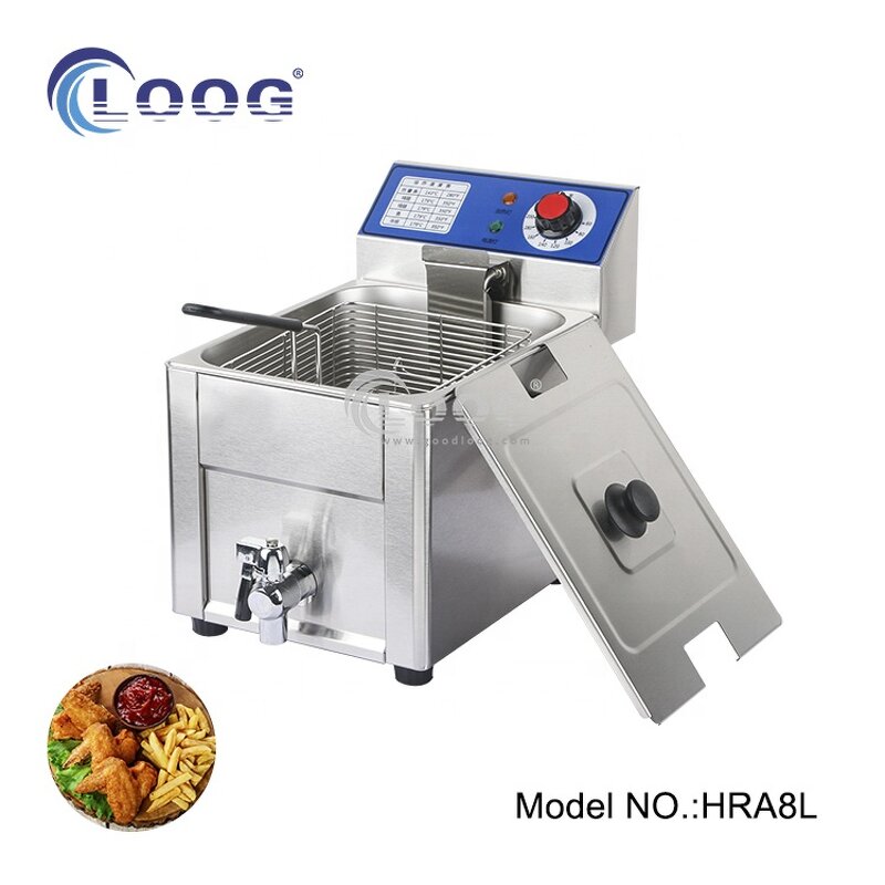 Deep Fryer - Commercial Restaurant Equipment Chips Fryering Machine for Sale