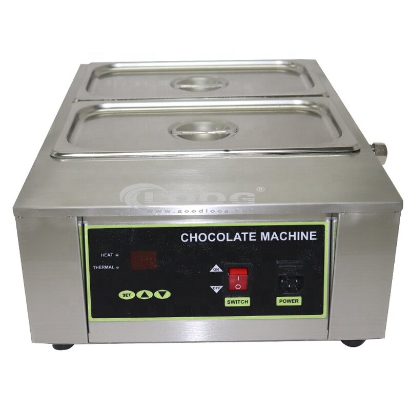 Chocolate Melter - Hot Selling Electric Commercial Double Pots Digital Melting