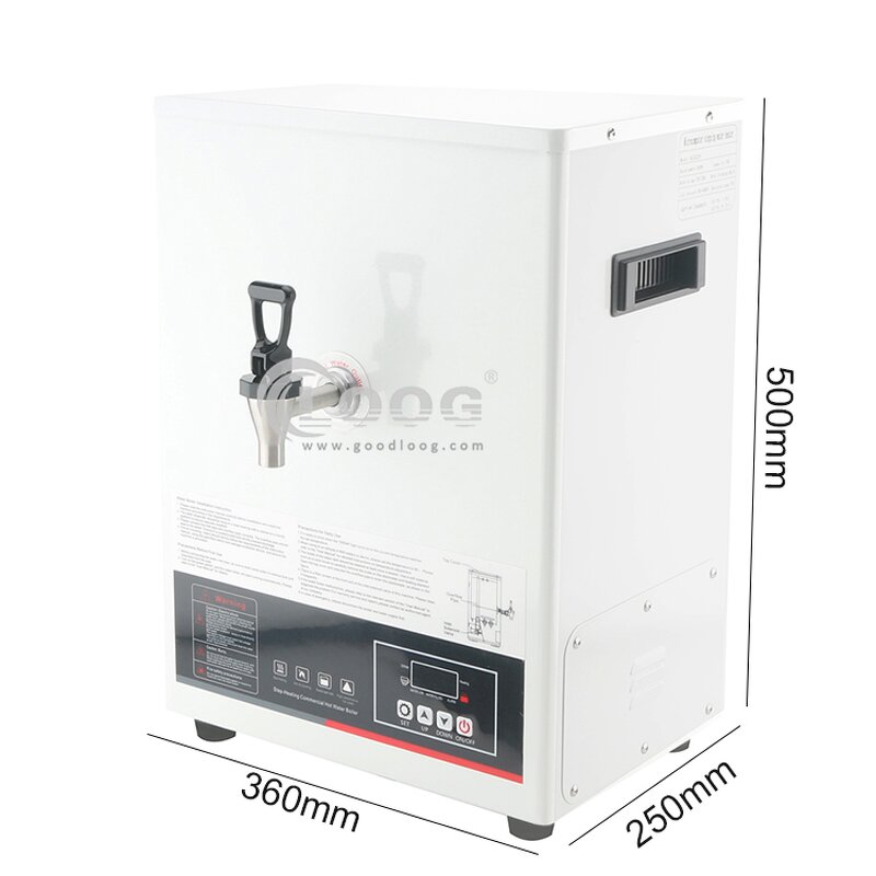 Hot Water Dispenser - Commercial Catering Equipment Electric Step Heating Wall-Mounted