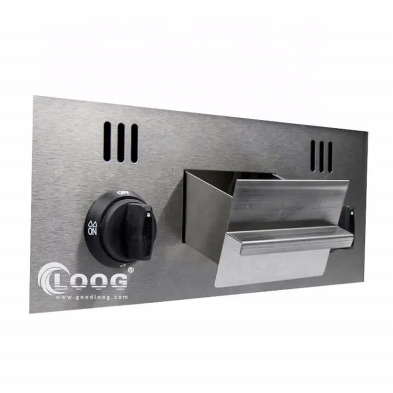 BBQ Grill Machine - Stainless Steel Commercial LPG Gas Lava Rock for Sale