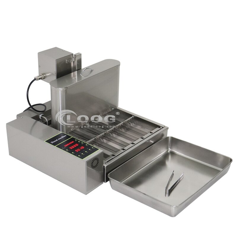 Donut Maker - Snack Food High Quality 6 Rows Automatic Mini Doughnut Making