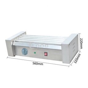 Hotdog Roller Grill Machine - High Quality Kitchen Equipment Electric Sausage Maker