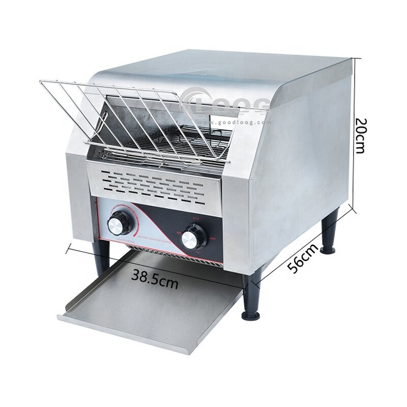 Conveyor Toaster - High Quality Stainless Steel Sandwich Press Commercial Electric Bread