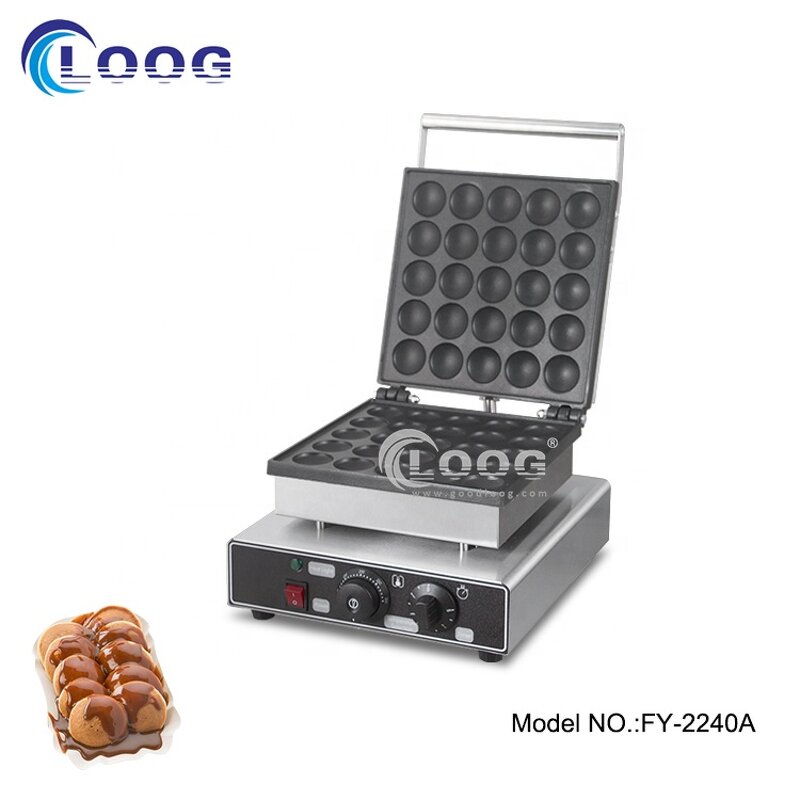 Mini Pancake Maker - Kitchen Restaurant Equipment Nonstick Electric Poffertjes