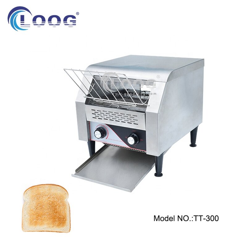Conveyor Toaster - High Quality Stainless Steel Sandwich Press Commercial Electric Bread