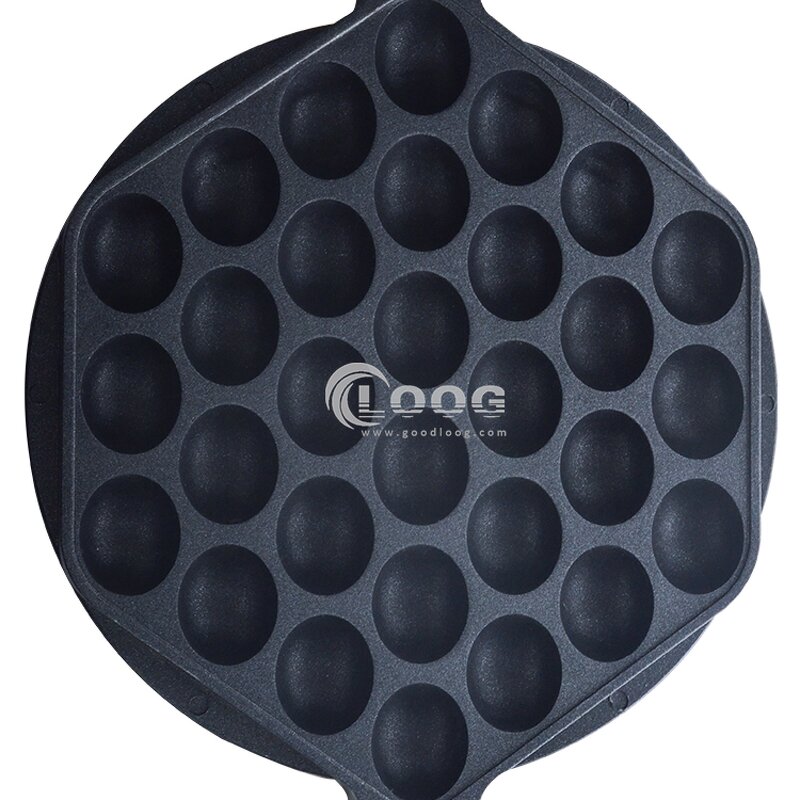 Bubble Waffle Maker - Stainless Steel Hand-Held Gas Egg Puff Customizable Logo