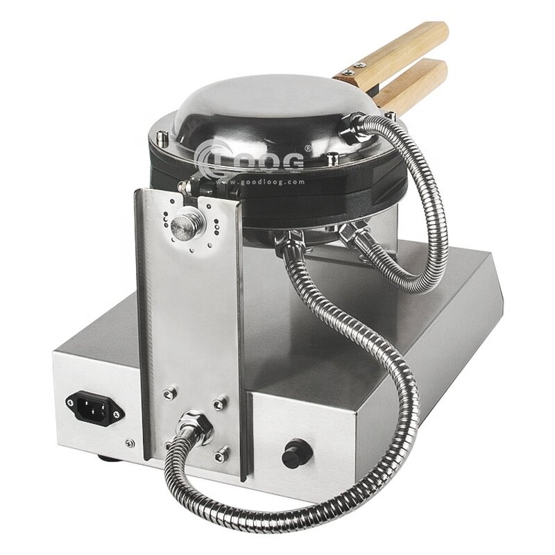 Bubble Waffle Machine - Professional Custom Heart Shape Digital Egg Waffle Maker