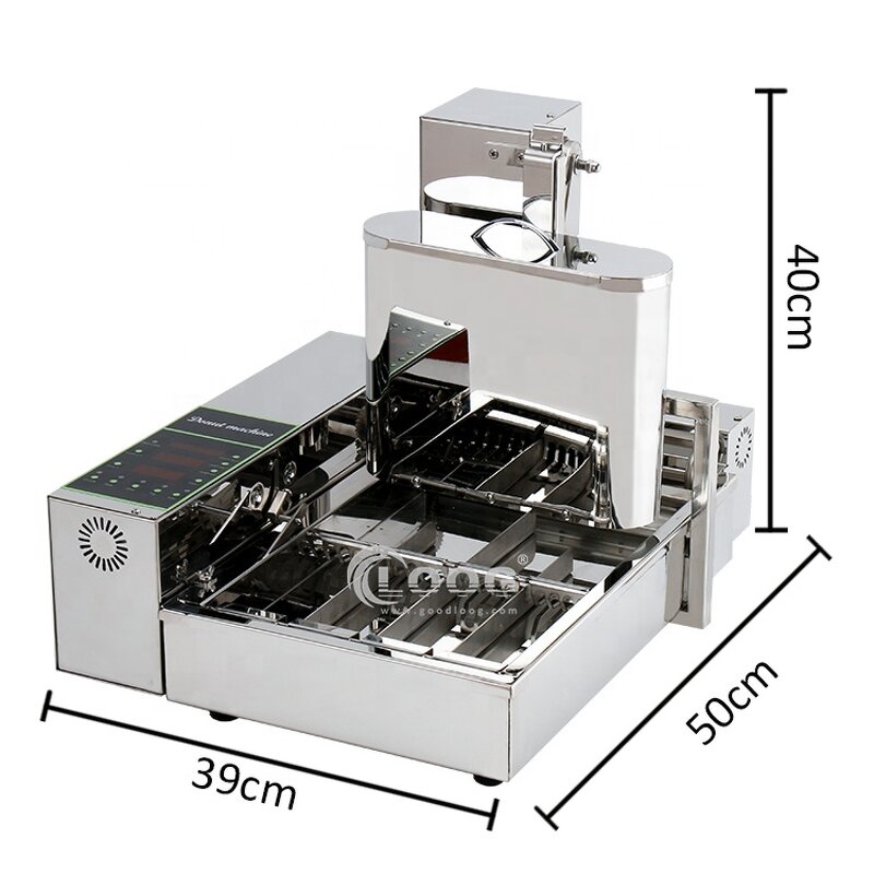 Mini Donut Making Machine - Factory Catering Equipment 4 Rows 110V 220V Electric Fryer