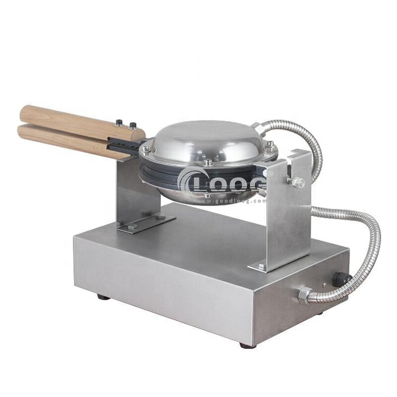 Belgian Waffle Maker - Professional 220V OEM Stainless Steel Commercial Baker