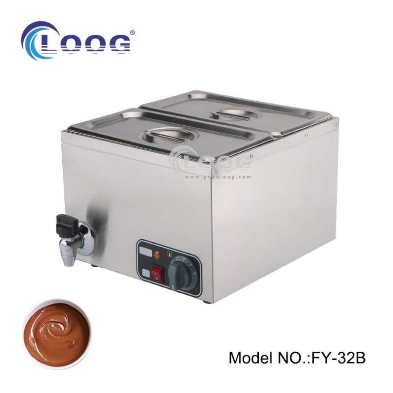 Chocolate Melting Machine - Fast Food High Quality Double Pot Water Heating Melts