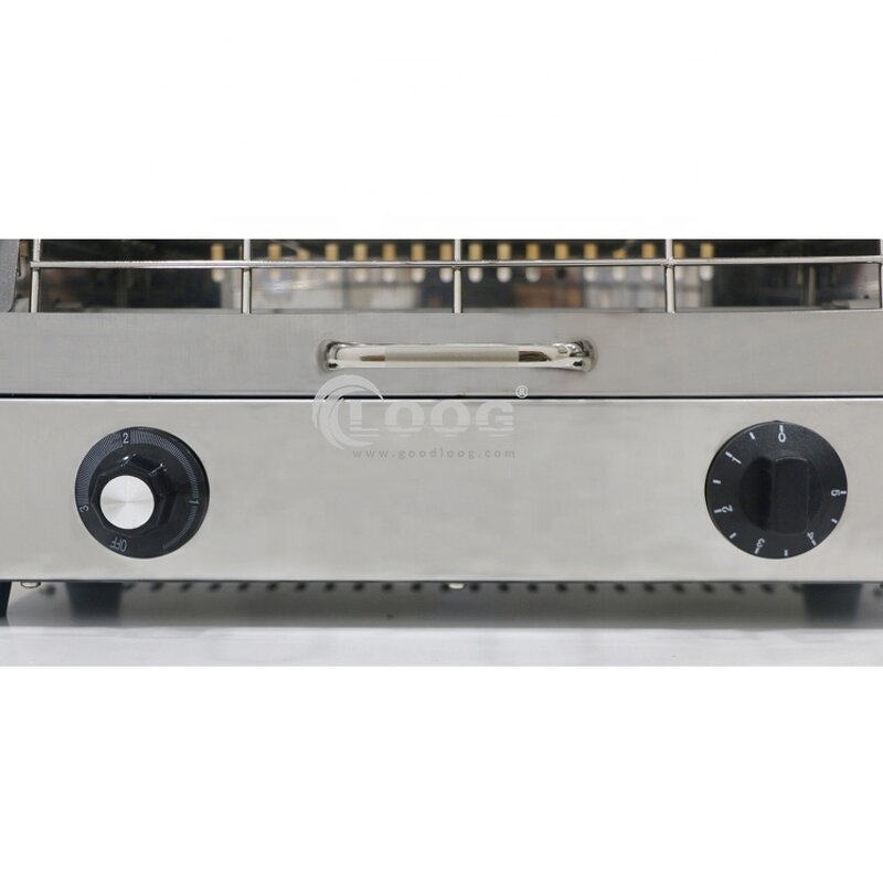 Salamander Oven - Stainless Steel Electric Salamander Cooking Machine Commercial Toaster