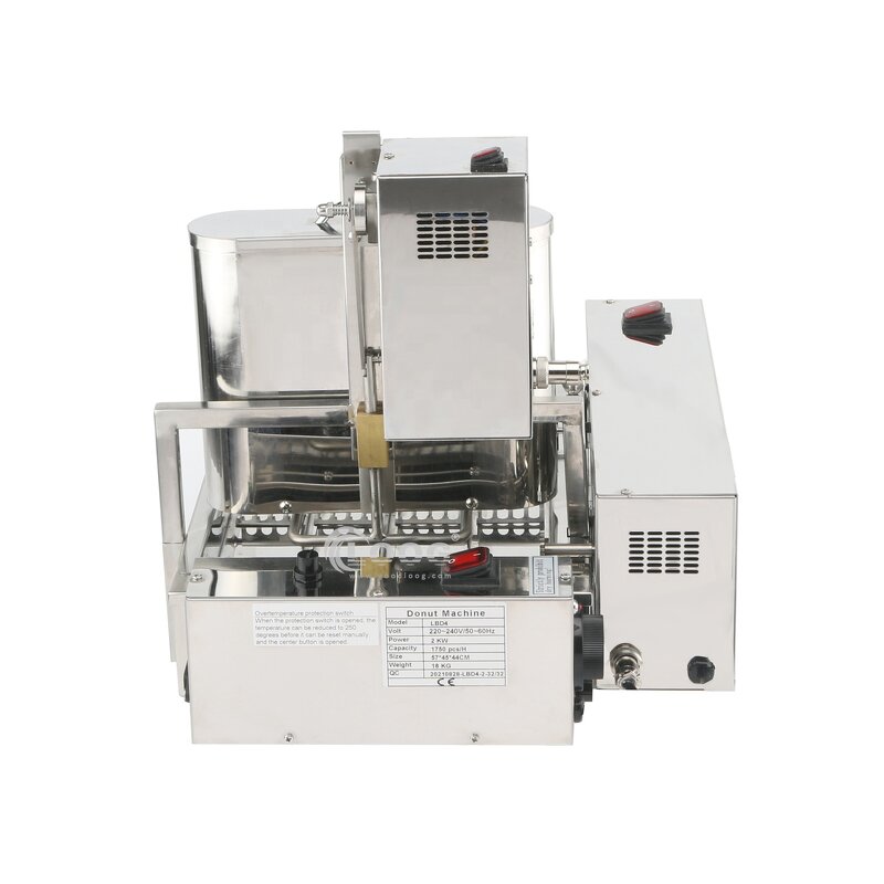 Mini Donut Machine - Restaurant Use Automatic Doughnut Maker Fryer Electric