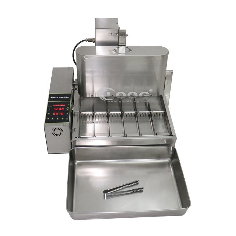 Donut Maker - Snack Food High Quality 6 Rows Automatic Mini Doughnut Making