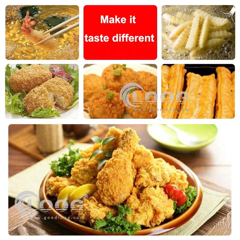 French Chips Frying Machine - Stainless Steel Equipment Electric Deep Fryer for Restaurant