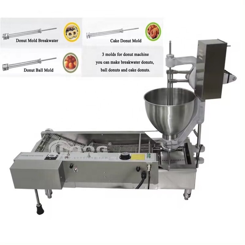 Mini Donut Machine - Hot Selling Electric Automated Commercial Doughnut Maker for Sale