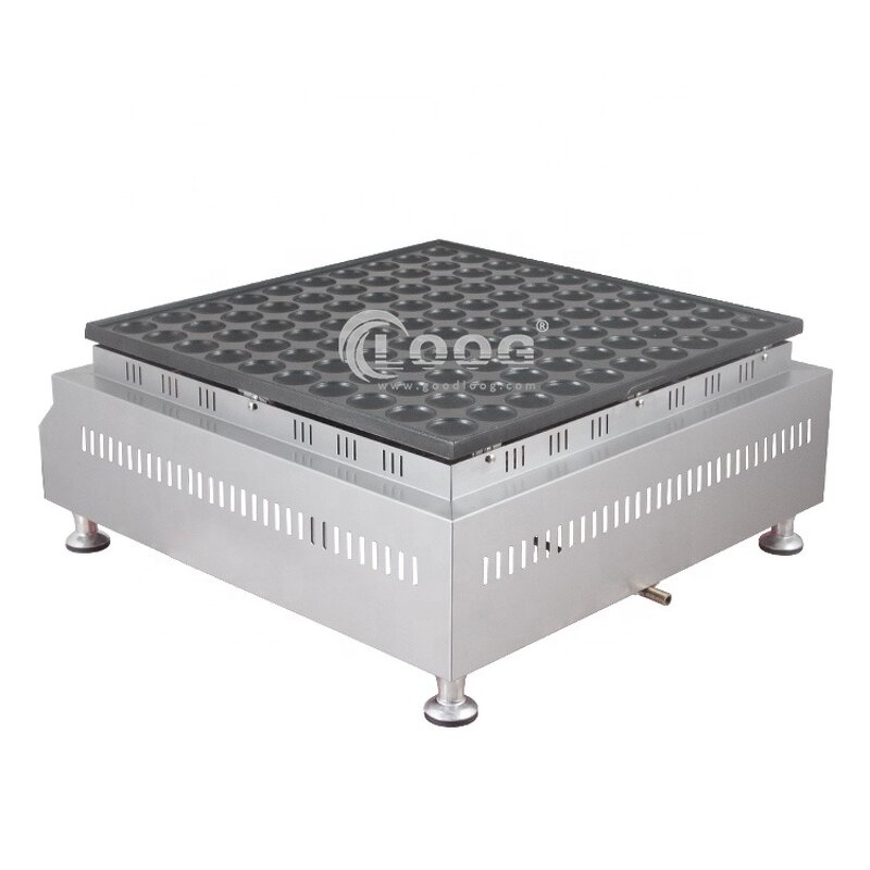 Dutch Mini Pancake Maker - Commercial Kitchen Equipment Gas Poffertjes Making Machine