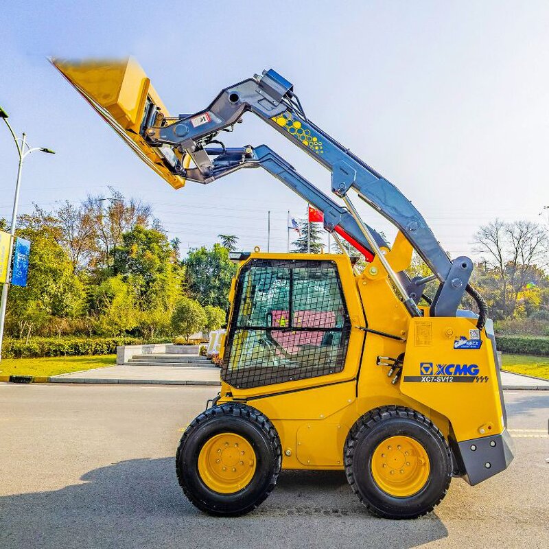 Skid Steer Loader Manufacturer - XC7-SV12 1ton Chinese Brand