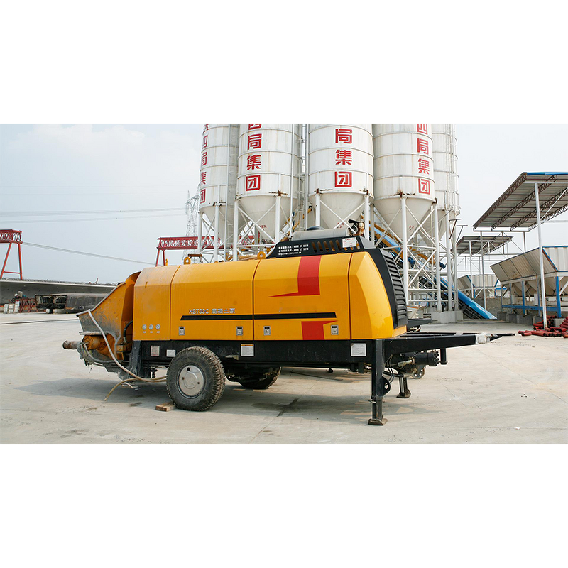 Trailer Mounted Concrete Pump Manufacturer - HBT12020C-5M 120 M3/h